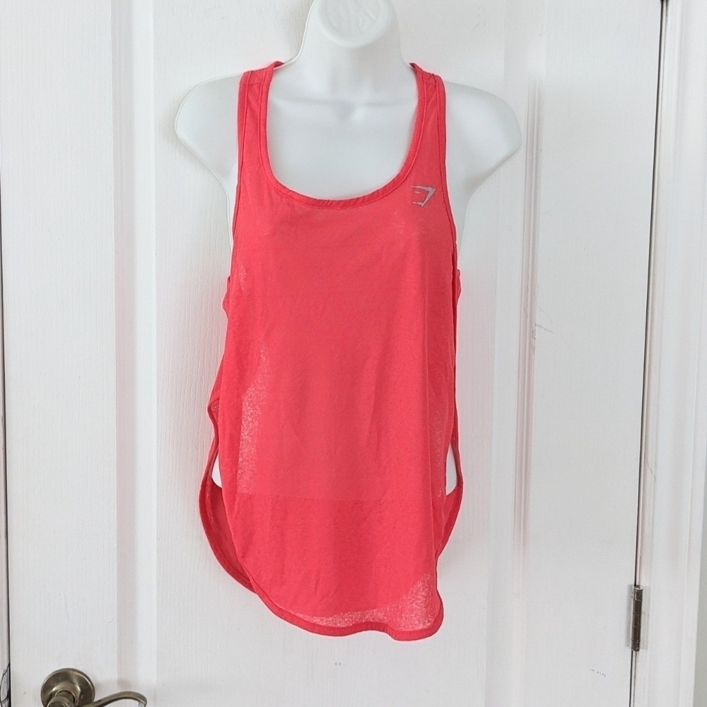 Gymshark pink tank top Medium T7